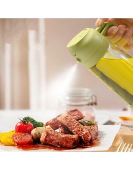 Бутилка спрей за олио и оцет функция двойно пръскане и наливане 470 мл